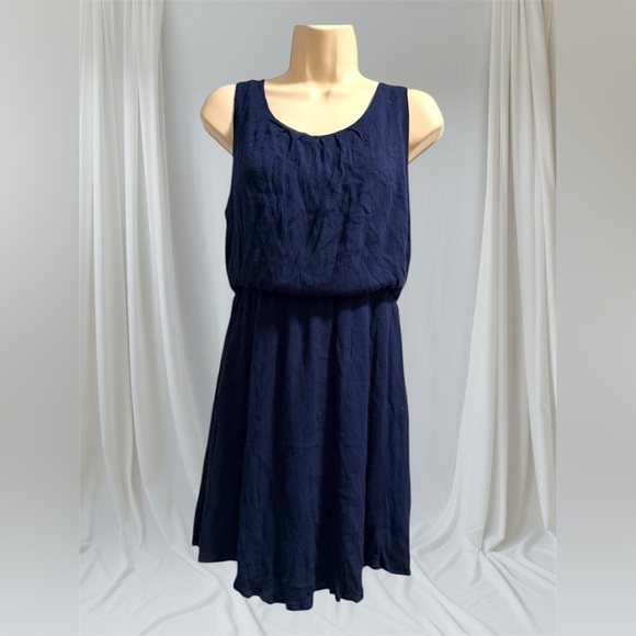 She + Sky Navy Blue Tank Dress Large - Picture 3 of 15